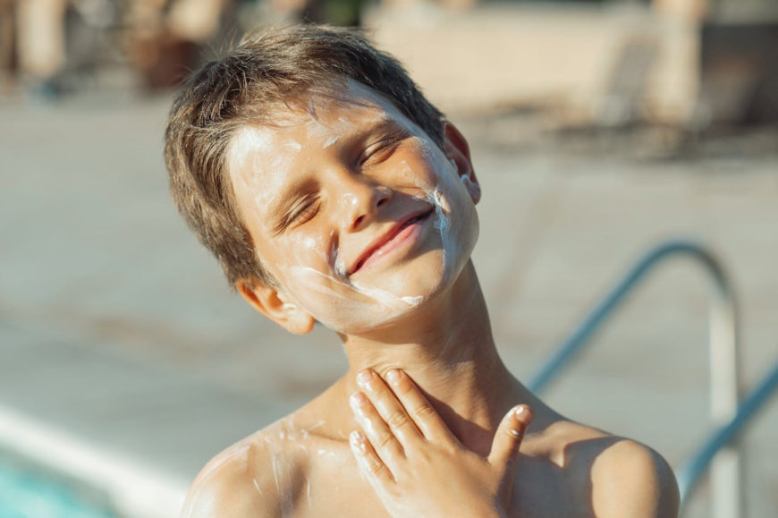 Importancia de la protección solar en niños y niñas